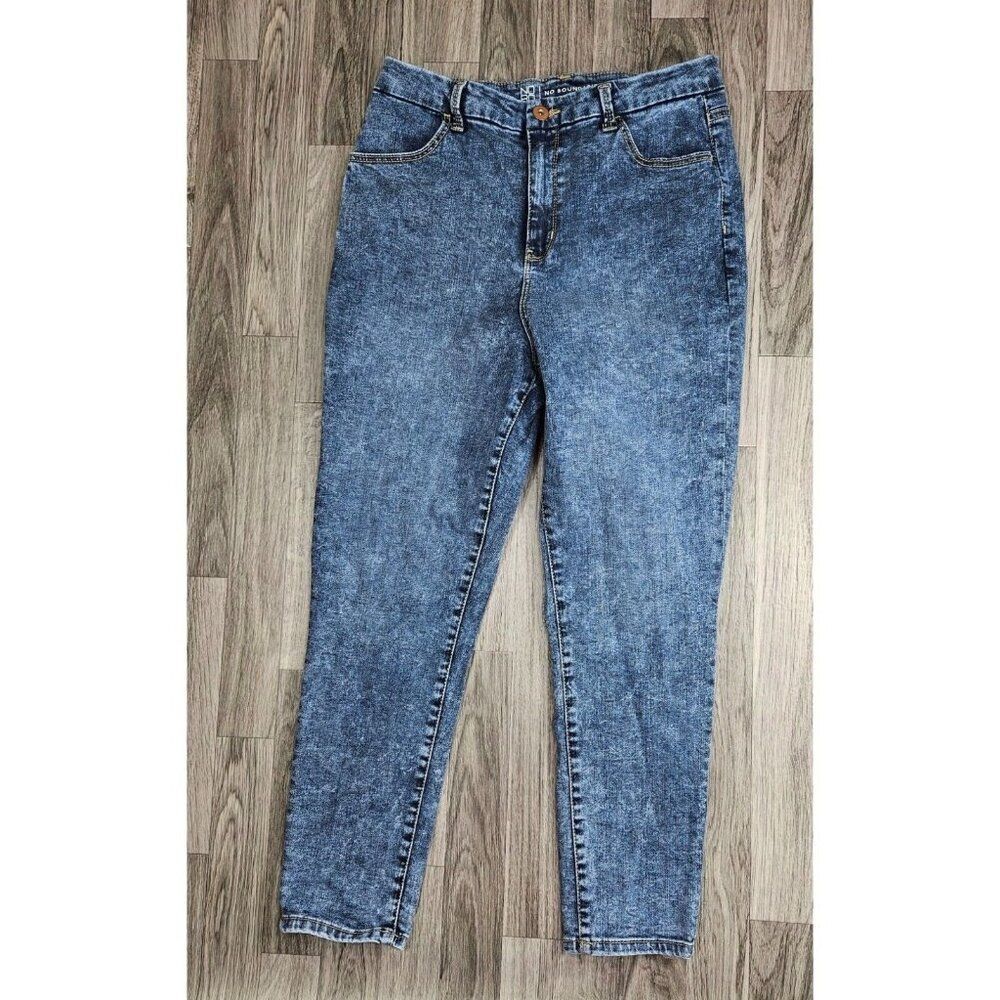 (3/$35) NOBO No‎ Boundaries Juniors Size 17 Pockets Denim Blue Jeans